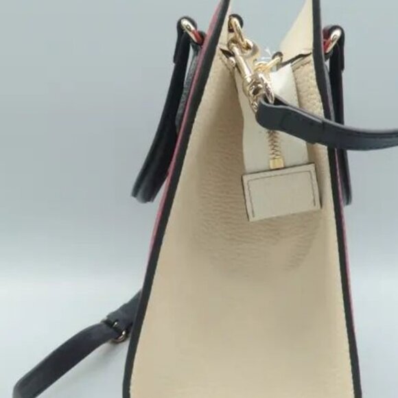 GUCCI SOHO CONVERTIBLE TOP HANDLE SATCHEL LEATHER 100% AUTHENTIC - Picture 7 of 16